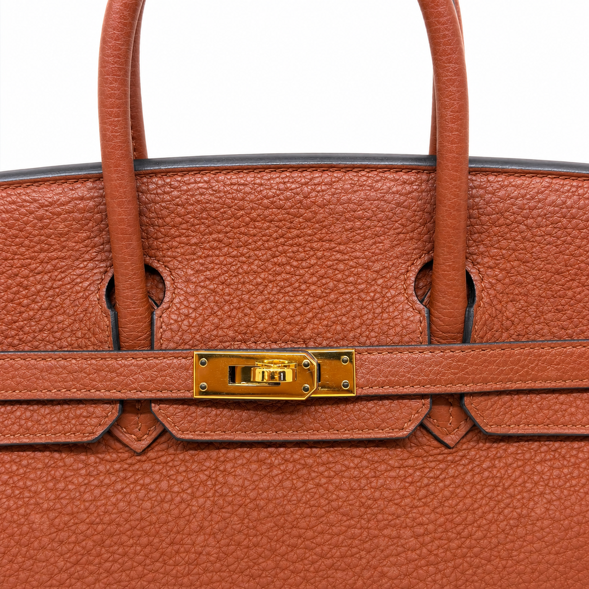 Birkin 25 C stamp con GHW Togo — 2