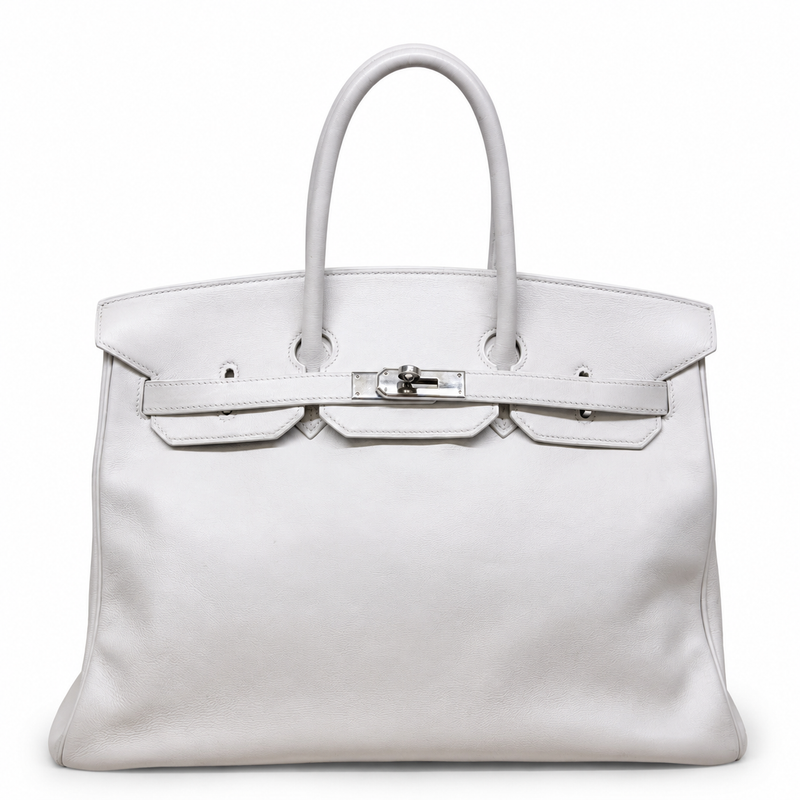 Birkin 35 Beton / Gris Perle