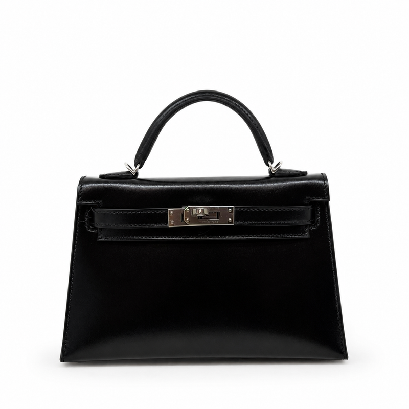 Mini Kelly II 20 Noir Box PHW