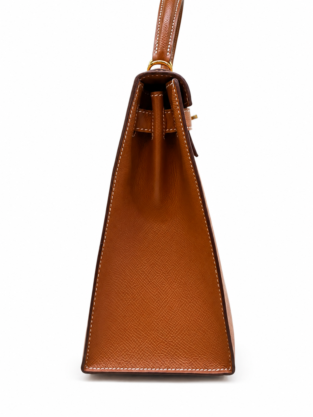 Hermès Kelly 20 Desordre Sellier Craie — Epsom, Gold, 2023 — 6