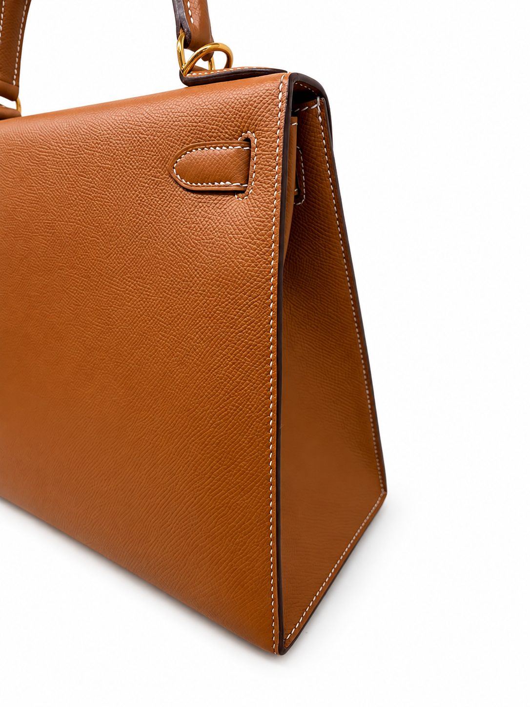 Hermès Kelly 20 Desordre Sellier Craie — Epsom, Gold, 2023 — 8