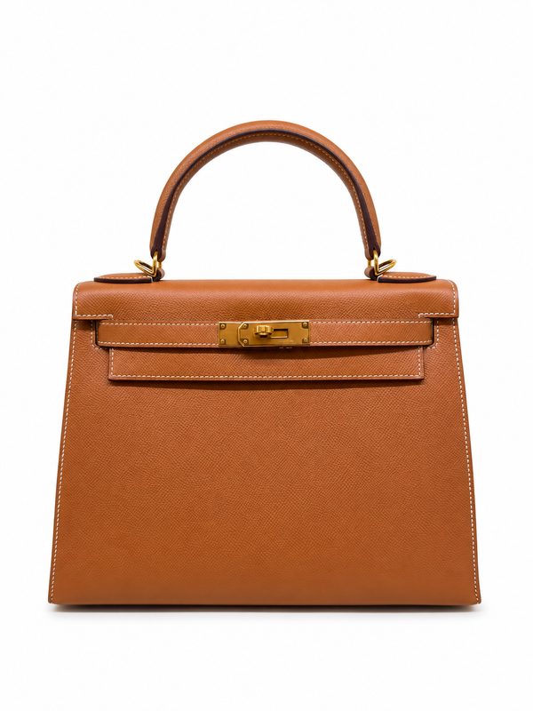 Kelly 28 Sellier Epsom Gold