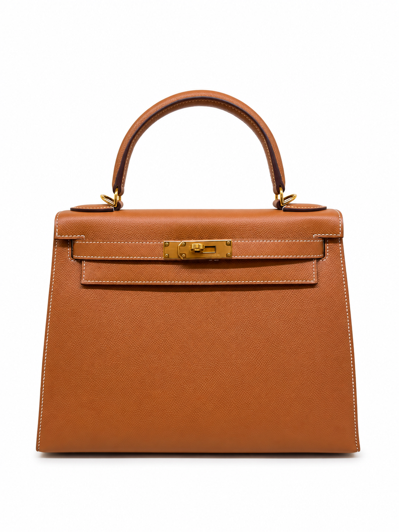 Kelly 28 Sellier Epsom Gold