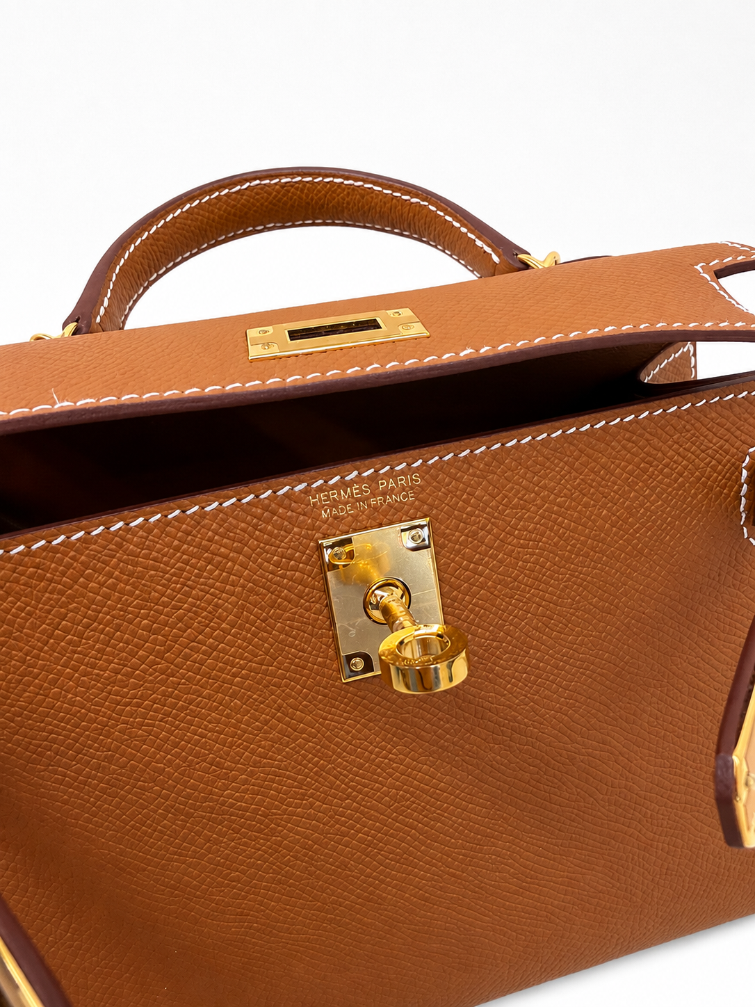 Mini Kelly Epsom Gold — 2