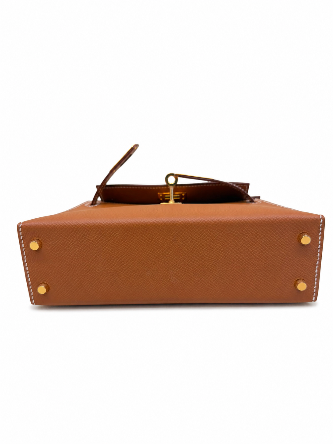 Mini Kelly Epsom Gold — 7