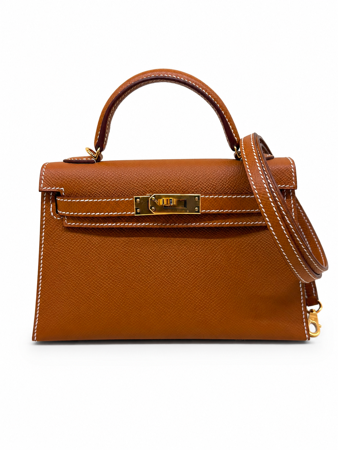 Mini Kelly Epsom Gold — 5