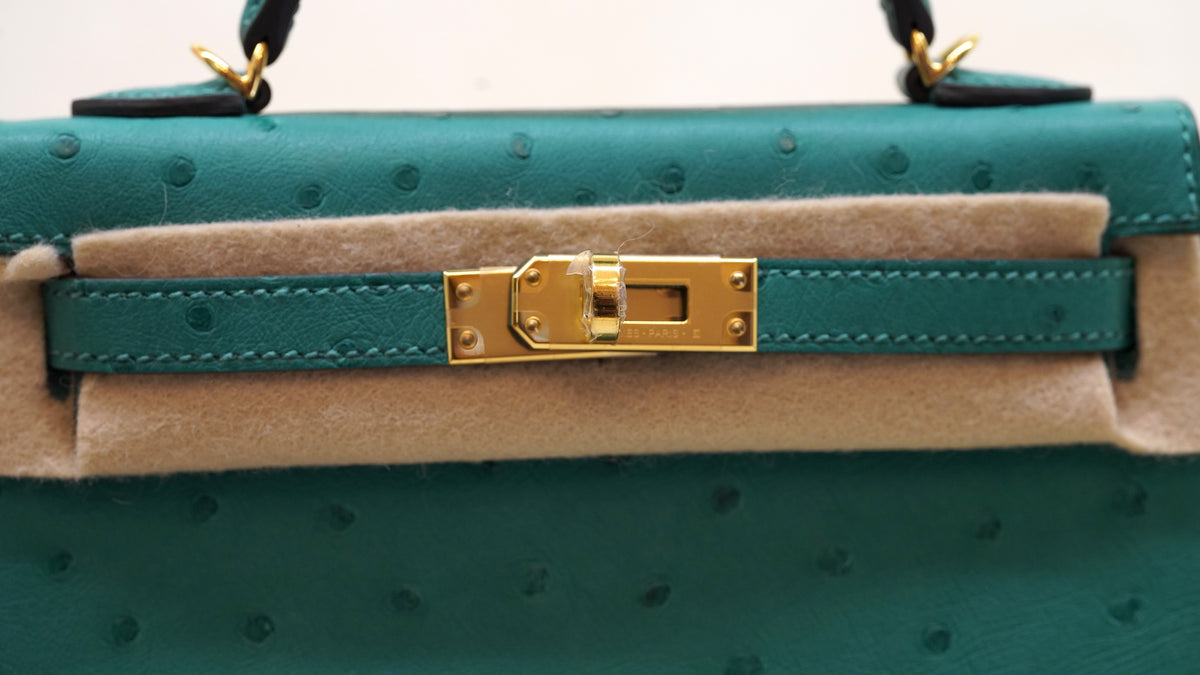 Hermès Mini Kelly 20 Avestruz — 2
