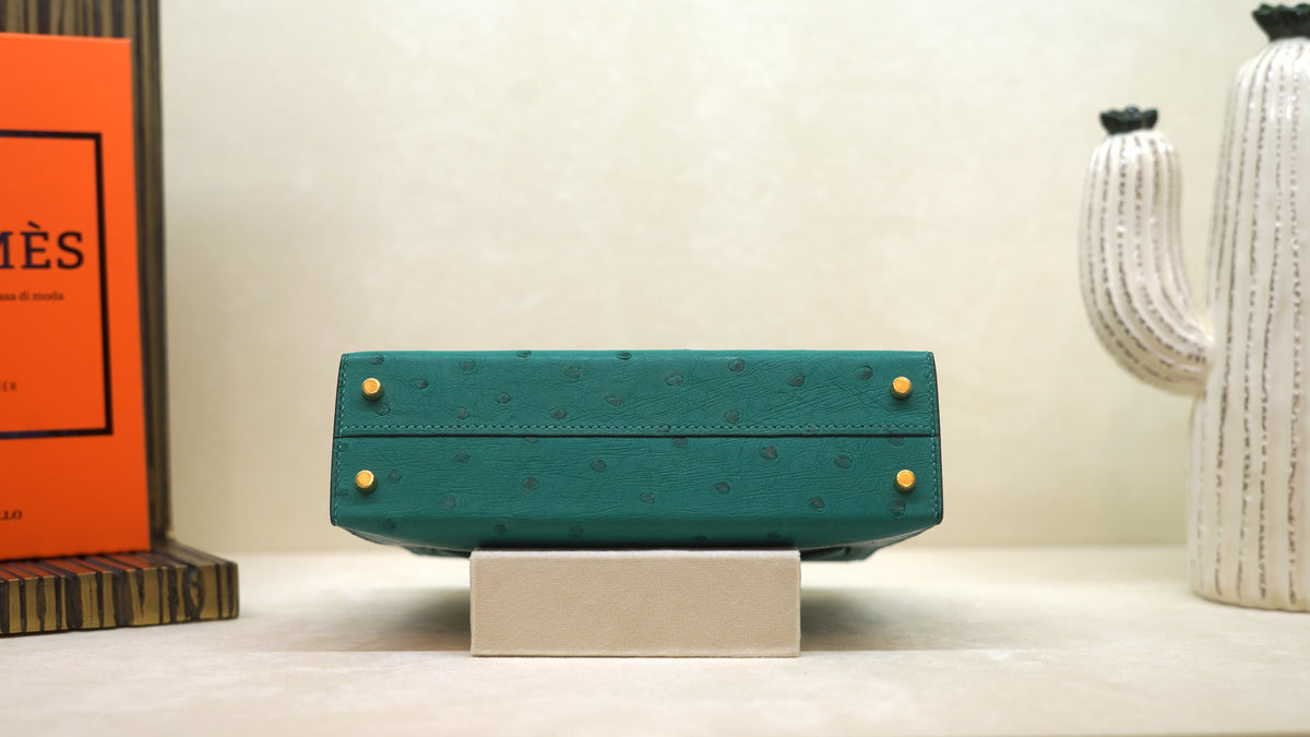 Hermès Mini Kelly 20 Avestruz — 11