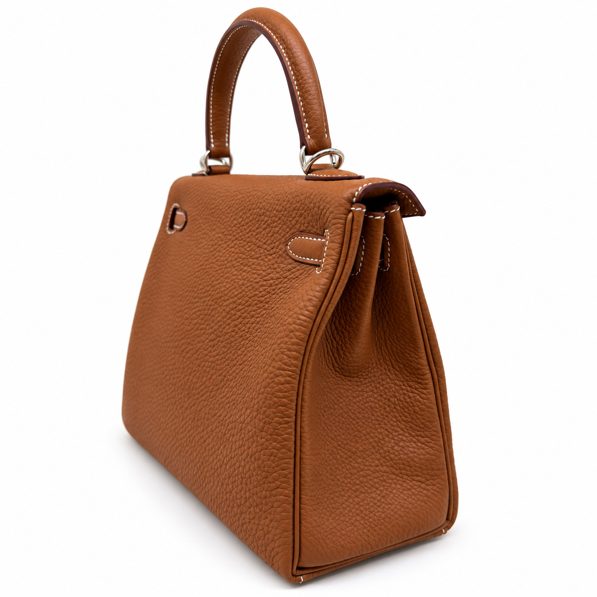 Kelly 25 Retourné - Gold Togo PHW — 7